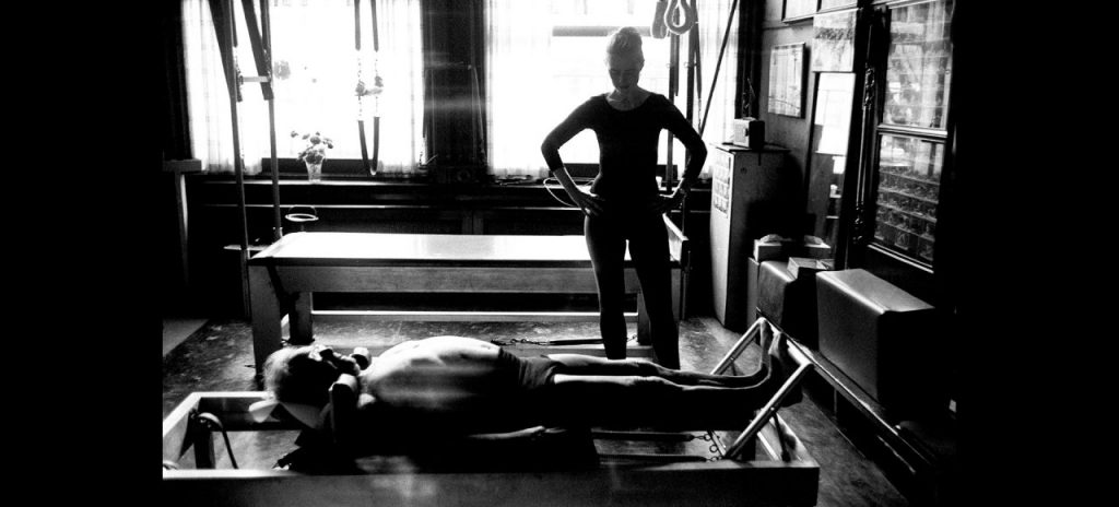 Joseph Pilates on the Reformer